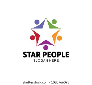 vector logo design for children schooling, community organization, sport competition, partnership solidarity family, leadership cooperation, child adoption orphanage, training camp.