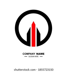 Vector logo design for company or brand name and more.