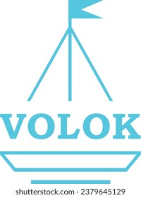 vector logo design for a company in the form of a ship, yacht, boat, sea vessel