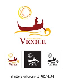 Vector Logo Design (Concept) for Italian Restaurant, Venice