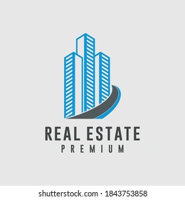 Vector logo design for construction business