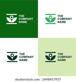Vector logo design for farming, agriculture, farm field, natural harvest, farmer association and more.