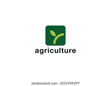 Vector logo design for farming, agriculture, farm field, natural harvest, farmer association and more.