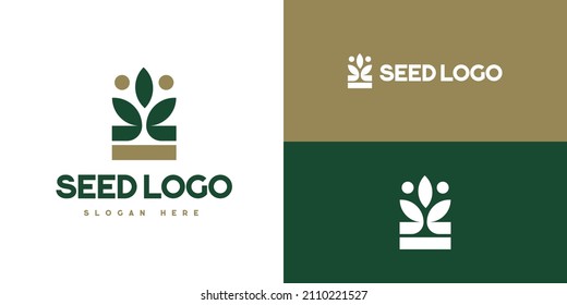 Vector logo design for farming,  farm field, natural harvest, farmer association and more.