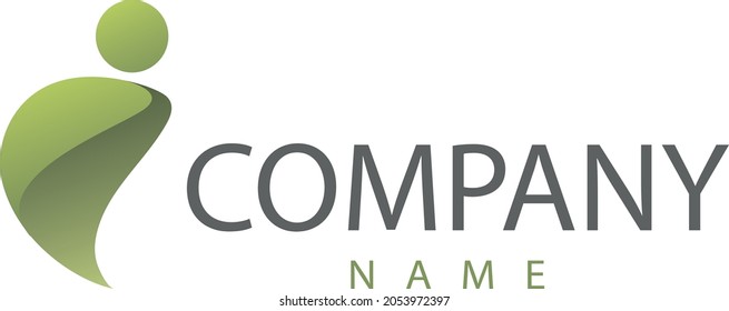 Diseño del logotipo de vectores con letras verdes brillantes de varias empresas 