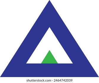Vector logo design featuring the initials 'A' in a sleek and modern style, perfect for branding and corporate identity