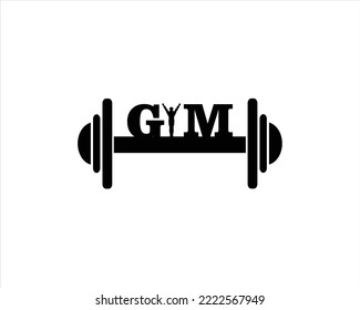 vector logo design for a gym for sports that can be used for a company logo or a gym business