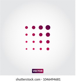 Vector logo design. High technology. Nano technology dynamic logo icon
