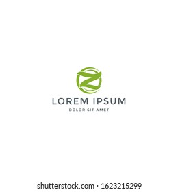 Vector logo design icon. Abstract letter Z. Modern simple style