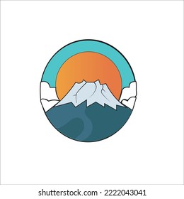 Ilustración vectorial del diseño del logotipo del vector 