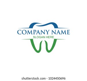 vector logo design illustration perfect suitable for dental clinic healthcare, dentist practice, tooth treatment, healthy tooth and mouth, and more