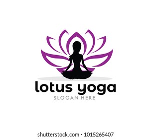 vector logo design illustration is perfectly suitable for beauty wellness center, yoga exercise class, spiritual healing, beauty salon, comfy resort house and more