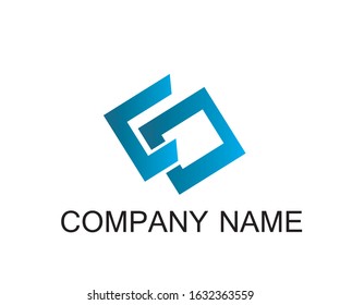 Vector Logo Design Industrial Companies Stock Vector (Royalty Free