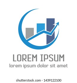 vector logo design investment company