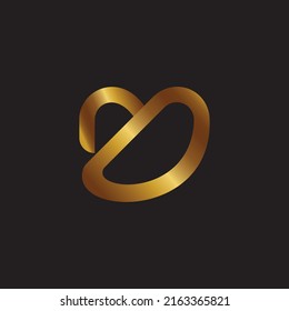 Vector Logo Design Latter Icon DM