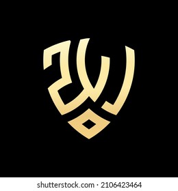 Icono de diseño de logotipo de vector ZWO