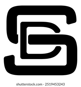 Diseño de logotipo de Vector Letra S, D, SD, DS hogar Monograma abstracto elegante premium letras simples del alfabeto
