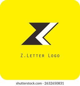 Vector logo design with the letter Z symbol is simple, clear, bold, easy to remember, elegant, easy to apply on a large or small scale