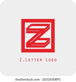 Design de logotipo vetorial com a letra Z símbolo é simples, claro, negrito, fácil de lembrar, elegante, fácil de aplicar em uma escala grande ou pequena