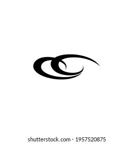 vector logo design perfectly suitable for dynamic wave, ocean sea water wave home resort, sailing boat, ocean cruise tour company and business