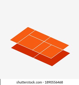 Vector of logo design shaped unique door. Unique door design for your exterior home design. 
