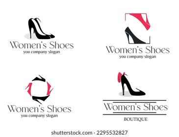 Vector logo design for shoes shop
