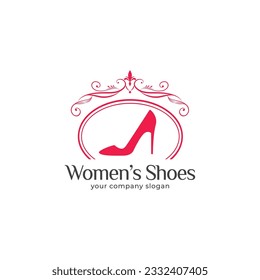 Vector logo design for shoes shop