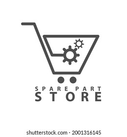 Vector Logo Design For Shopping Or Buying