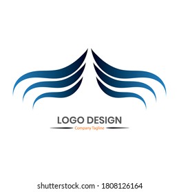Vector logo design. Simple template and easy to use. Editable file in eps.10