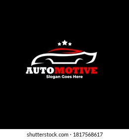 Vector logo design for sports car logo , car repair shops, and car wash, Car Logo