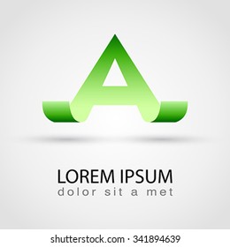 Vector logo design template. 