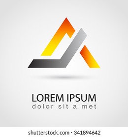 Vector logo design template. 