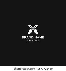 Vector logo design template - abstract sign end emblem for holistic medicine centers, organic food stores, natural cosmetics products 