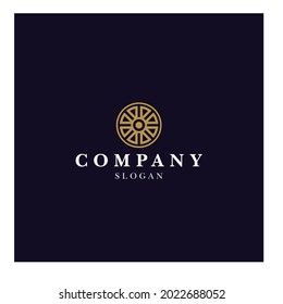 Vector Logo Design Template For Boutique, Hotel, Restaurant, Jewelry. 