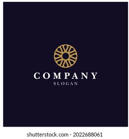 Vector Logo Design Template For Boutique, Hotel, Restaurant, Jewelry. 