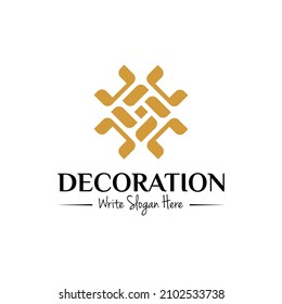 Vector Logo Design Template For Boutique Hotel, Restaurant, Jewelry