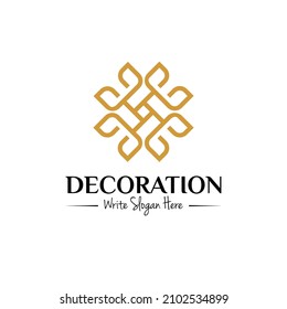 Vector Logo Design Template For Boutique Hotel, Restaurant, Jewelry