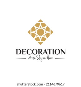 Vector Logo Design Template For Boutique Hotel, Restaurant, Jewelry