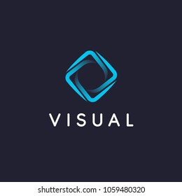 Vector logo design template for business. Abstract sign