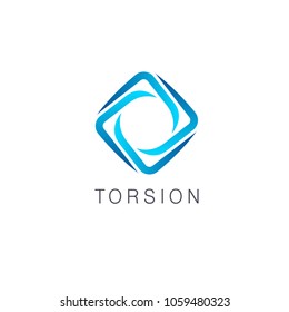 Vector logo design template for business. Abstract sign