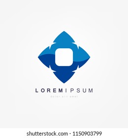 Vector logo design template for business