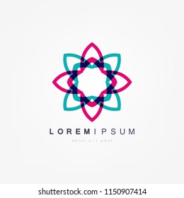 Vector logo design template for business