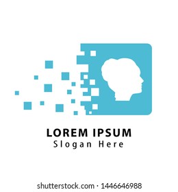Vector logo design template for business. Innovation sign.