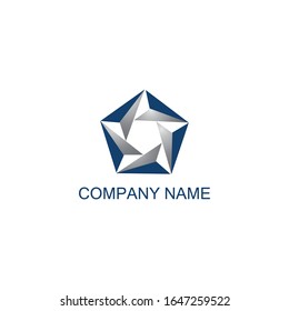 Vector logo design template for business property.
