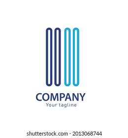 Vector logo design template for business. Creative logo. Logo can be used for icon, brand, identity, corporate, and business company design vector