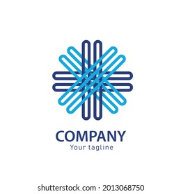 Vector logo design template for business. Creative logo. Logo can be used for icon, brand, identity, corporate, and business company design vector