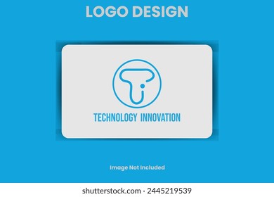 Plantilla de diseño de logotipo de Vector para negocios. Signo de innovación.