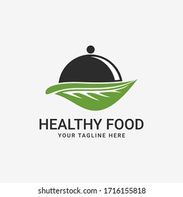 Vector Logo Design Template With the Concept of Healthy Food