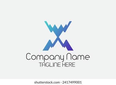 Vector logo design template. Corporate identity design element. Business sign.