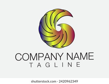 Vector logo design template. Corporate identity design element. Business sign.	